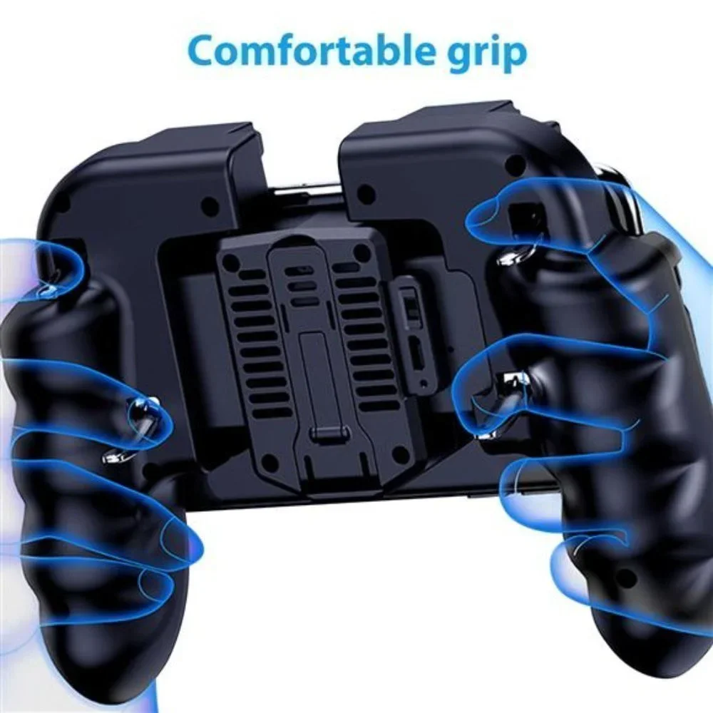 NEW Mobile Phone Game Controller +Cooling Fan for Android iOS